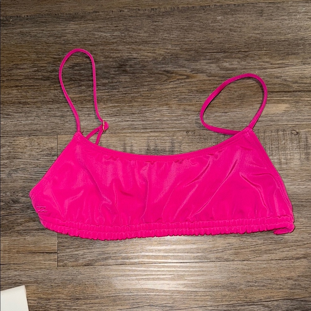 Billabong pink bikini top